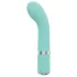 Pillow Talk Racy - vibrador punto G recargable estrecho - silicona turquesa