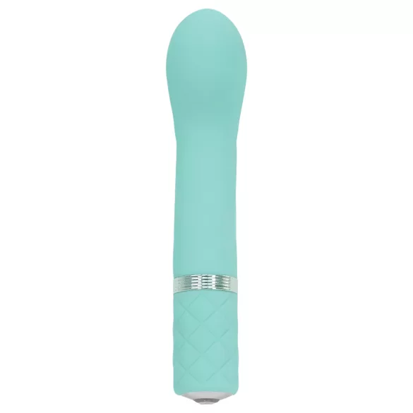 Pillow Talk Racy - vibrador punto G recargable estrecho - silicona turquesa