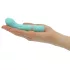 Pillow Talk Racy - vibrador punto G recargable estrecho - silicona turquesa