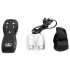 HOT Octopuss JETT - vibrador para glande con 2 motores - silicona negra