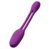 BeauMents Flexxio - Vibrador dual para parejas (lila)