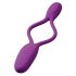 BeauMents Flexxio - Vibrador dual para parejas (lila)