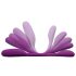 BeauMents Flexxio - Vibrador dual para parejas (lila)