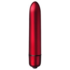   Scarlet Velvet - mini vibrador lápiz labial - 10 modos - rojo