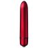 Scarlet Velvet - mini vibrador lápiz labial - 10 modos - rojo