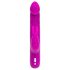 Happyrabbit Realista Delgado - Vibrador con Estimulador de Clítoris (Lila)