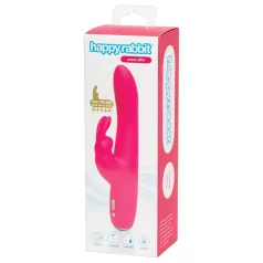   Happyrabbit Curve Slim - vibrador con estimulador de clítoris resistente al agua
