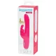 Happyrabbit Curve Slim - vibrador con estimulador de clítoris resistente al agua
