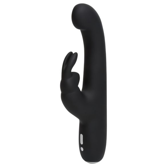 Happyrabbit - Vibrador punto G fino - silicona negra