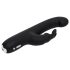 Happyrabbit - Vibrador punto G fino - silicona negra