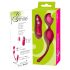 SMILE Bolas del Amor - huevo vibrador con radio -82g (rosa)