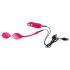 SMILE Bolas del Amor - huevo vibrador con radio -82g (rosa)
