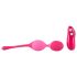 SMILE Bolas del Amor - huevo vibrador con radio -82g (rosa)