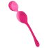 SMILE Bolas del Amor - huevo vibrador con radio -82g (rosa)