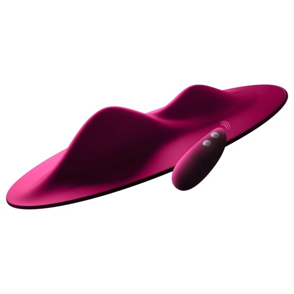 VibePad - Vibrador cojín con 2 motores y control remoto - silicona lila