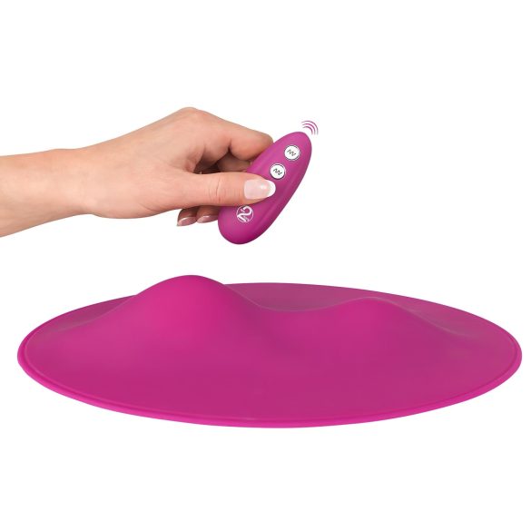VibePad - Vibrador cojín con 2 motores y control remoto - silicona lila