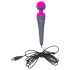 Varita PalmPower - vibrador con powerbank (rosa-gris)