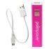 Varita PalmPower - vibrador con powerbank (rosa-gris)
