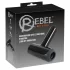 Rebel - masturbador automático vibrador movimiento arriba-abajo negro