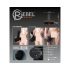 Rebel - Masturbador vibrador con movimiento (negro)