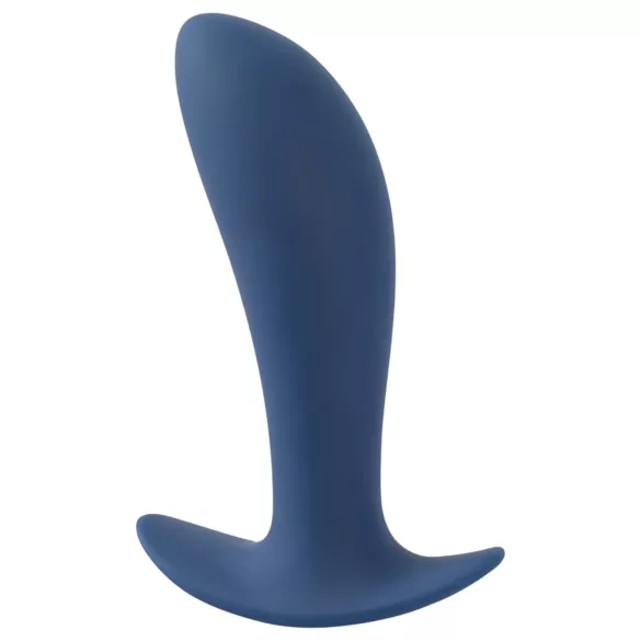 You2Toys - Plug anal vibrador recargable control remoto silicona azul