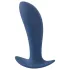 You2Toys - Plug anal vibrador recargable control remoto silicona azul