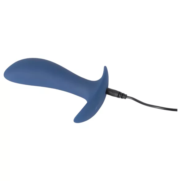 You2Toys - Plug anal vibrador recargable control remoto silicona azul
