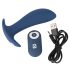 You2Toys - Plug - Vibrador anal con control remoto (azul)