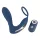 You2Toys - Estimulador de próstata y anillo para pene vibrador - silicona azul