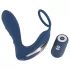 You2Toys - Estimulador de próstata y anillo para pene vibrador - silicona azul