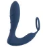 You2Toys - Estimulador de próstata y anillo para pene vibrador - silicona azul