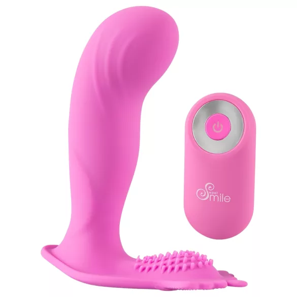 SMILE - Vibrador con control remoto recargable tipo tanga para punto G