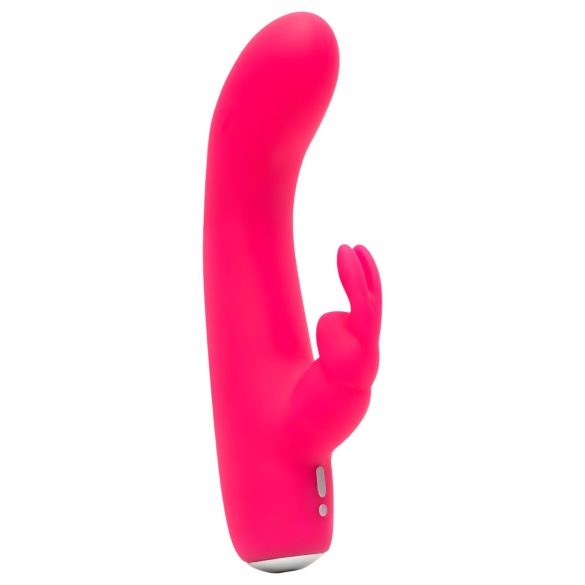 Happyrabbit - Vibrador conejo mini recargable - silicona rosa