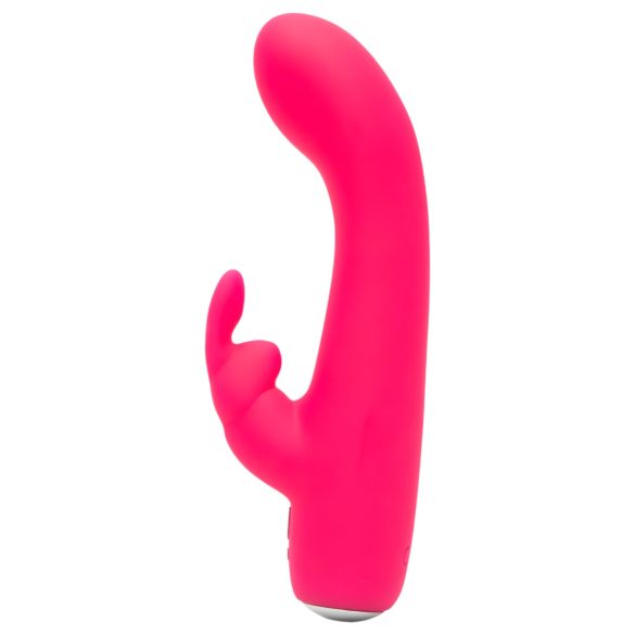 Happyrabbit - Vibrador conejo mini recargable - silicona rosa