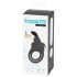 Anillo Vibrador Happyrabbit - resistente al agua, recargable (negro)