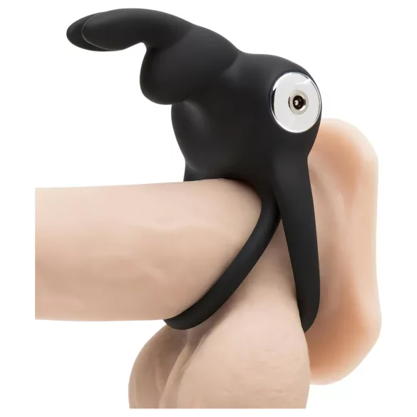 Happyrabbit - anillo para pene y testículos recargable e impermeable