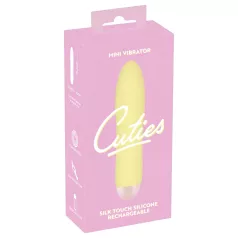   Cuties Mini Amarillo - vibrador de silicona recargable (amarillo)