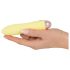 Mini Cuties Amarillo - vibrador de silicona recargable