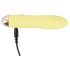Mini Cuties Amarillo - vibrador de silicona recargable