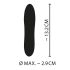Mini Cuties Amarillo - vibrador de silicona recargable