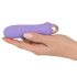 Cuties Mini Purple - vibrador recargable de silicona - color lila