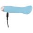 Cuties Mini Blue - vibrador punto G recargable - silicona turquesa