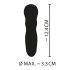 Cuties Mini Rosa - Vibrador Ondulado a Batería (Rosa)