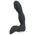 Rebel - Vibrador prostático recargable con forma de pene (negro)