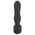 Rebel - Vibrador prostático recargable con forma de pene (negro)