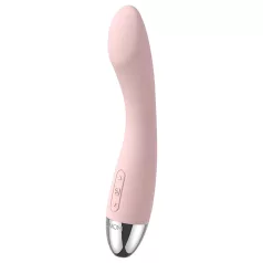 Svakom Amy - vibrador punto G recargable - silicona rosa