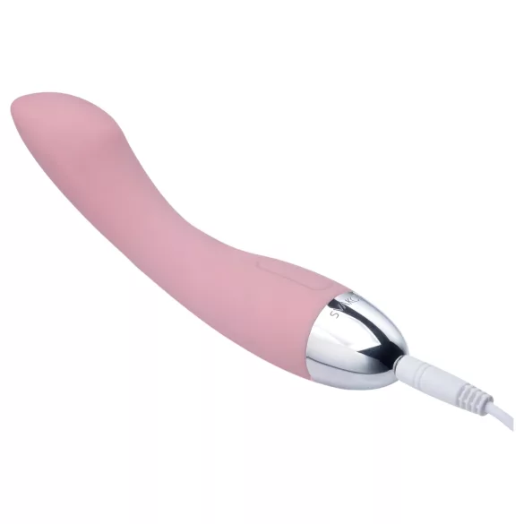 Svakom Amy - vibrador punto G recargable - silicona rosa