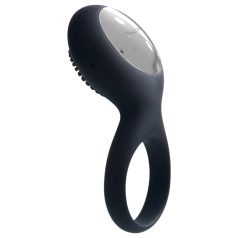   Svakom Tyler - anillo para pene vibrador recargable resistente al agua negro
