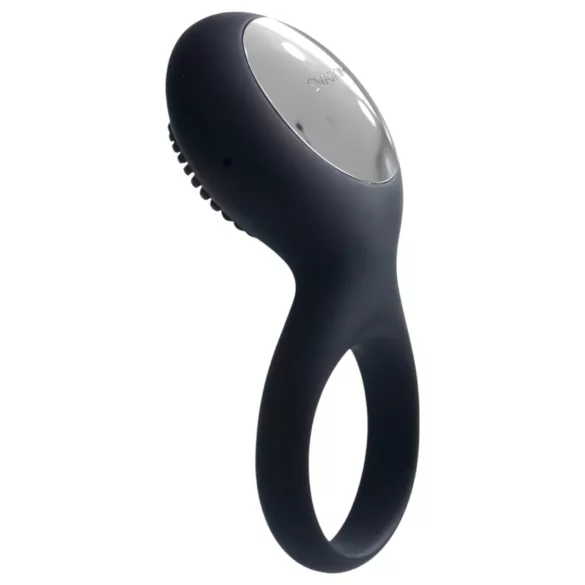 Svakom Tyler - anillo para pene vibrador recargable resistente al agua negro