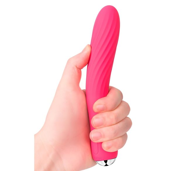 Svakom Anya - vibrador barra calentador recargable - silicona roja